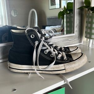 Black High Top Converse